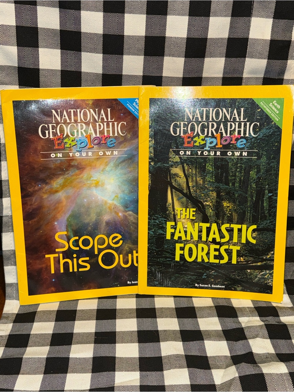 National Geographic Explore Books Set Of 2